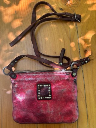Borsa Campomaggi borchie e strass