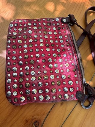 Borsa Campomaggi borchie e strass