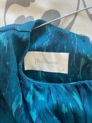 Vestido de fiesta verde