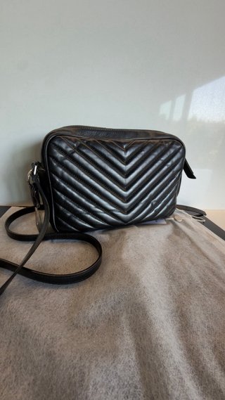 Bolso Cámara YSL Negro