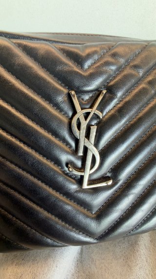 Bolso Cámara YSL Negro