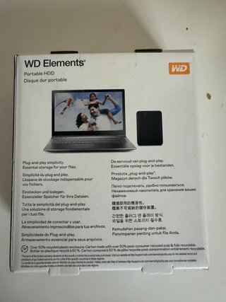 Disco Duro Externo WD Elements 1.5TB