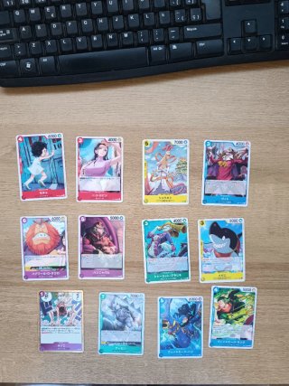 Cartas One Piece Japonés
