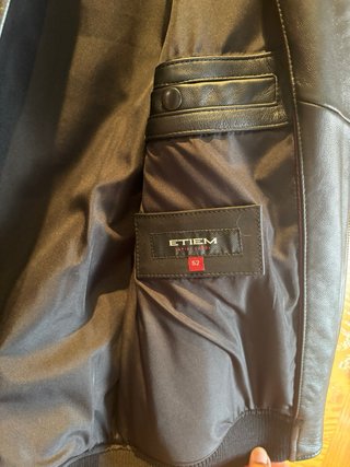 Chaqueta ETIEM Negra Bomber sin estrenar