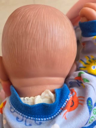 Carrito de muñeca y muñeco Antonio Juan