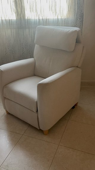 Sillón reclinable eléctrico de diseño