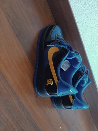 Nike Air Force 1 Azul/Amarillo