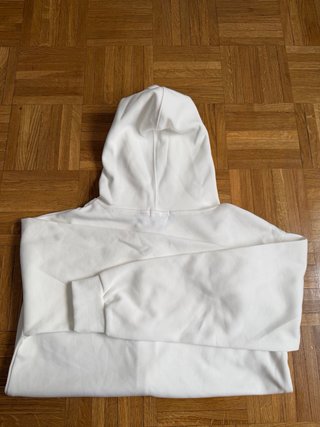 Sudadera Polo Ralph Lauren Blanca Cremallera Talla