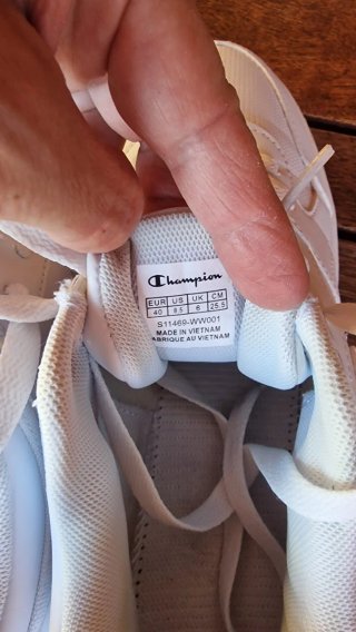 Sneakers Champion bianche tg. 40