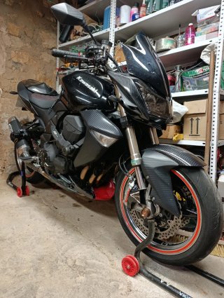 Kawasaki Z1000 OLHINS y BREMBO,año 2007