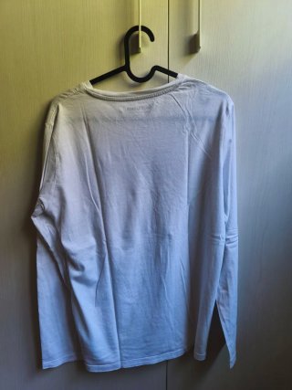 Camiseta Jack & Jones manga larga blanca