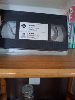 Colección VHS Heidi y Marco (Español) Falta dos nú