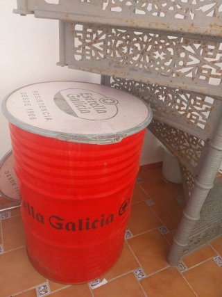 Barril Decorativo Estrella Galicia