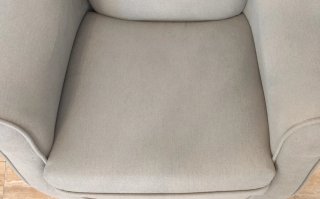 Sillón mecedora lactancia + 2 fundas gris
