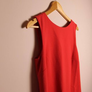Abito Elisabetta Franchi Rosso Vintage Y2