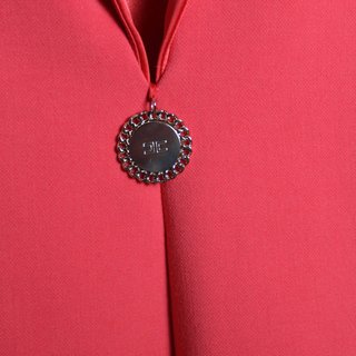 Abito Elisabetta Franchi Rosso Vintage Y2
