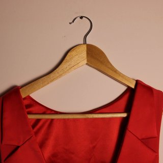 Abito Elisabetta Franchi Rosso Vintage Y2