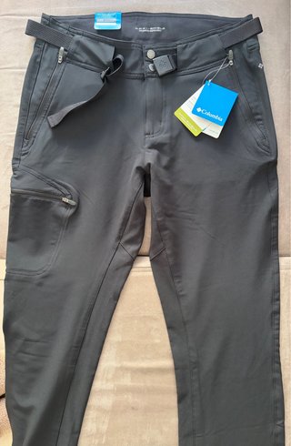 Pantaloncini da escursionismo Columbia neri