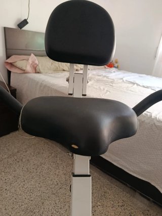 Bicicleta reclinada Ion Fitness con respaldo