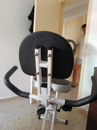 Bicicleta reclinada Ion Fitness con respaldo