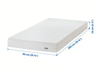 Litera infantil 90x200 con colchones sin estrenar