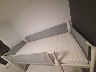 Litera infantil 90x200 con colchones sin estrenar