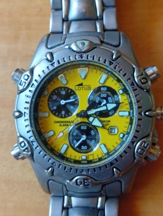 Reloj Lotus Titanium modelo 9704-E