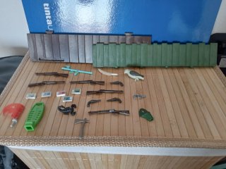 Set accessori Playmobil fattoria/saloon