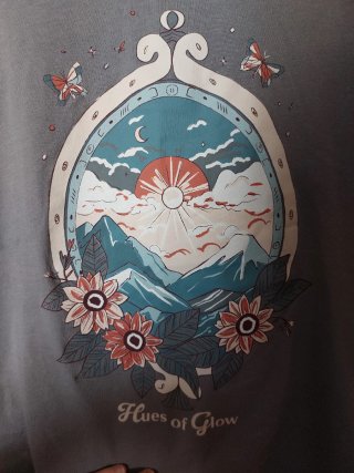Camiseta Pull&Bear Estampada M
