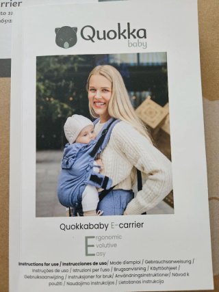 Mochila Portabebés Quokkababy E-Carrier