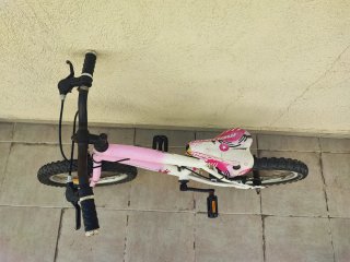 Bicicleta infantil rosa Megamo Kid 16"