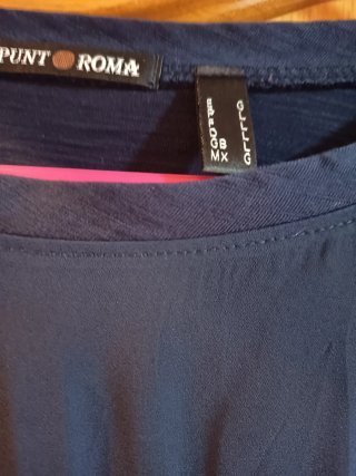Blusa azul Punt Roma