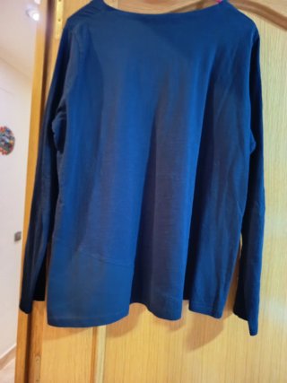 Blusa azul Punt Roma