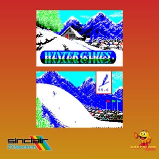 ZX Spectrum. Winter Games (EPYX)
