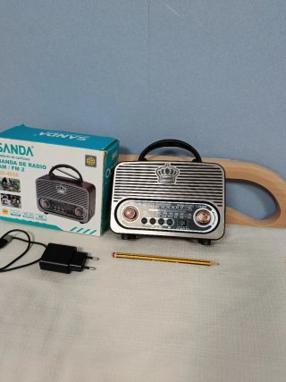 Vendo Radio Sanda SD-4016 AM/FM 2 Bluetooth USB