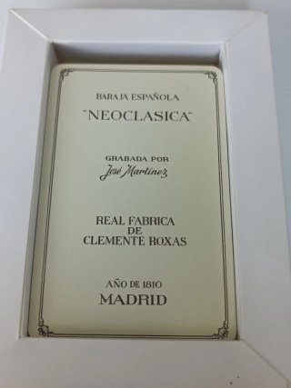 Baraja Española Neoclásica 1810