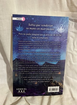Libro “Un Baile con el Principe de los Fae”