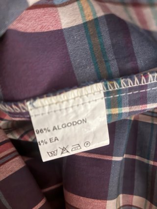 Vestido Ganso cuadros algodón
