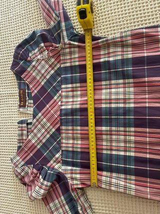Vestido Ganso cuadros algodón