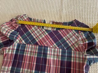 Vestido Ganso cuadros algodón
