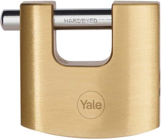 Yale candado resistente acero endurecido exterior