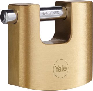 Yale candado resistente acero endurecido exterior