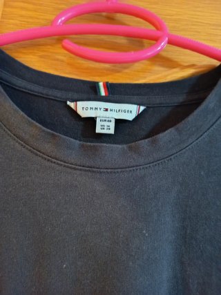 Camiseta Tommy Hilfiger Negra Mujer