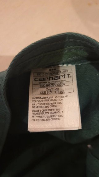 Gorra Carhartt Negra Original Ajustable