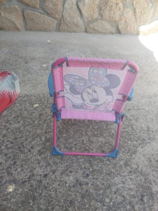 Silla Plegable Infantil Minnie