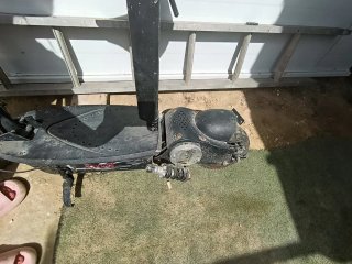 Patinete eléctrico con sillín