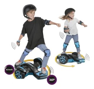 Patinete 6 ruedas Feber Urban Surf. Usado 2 veces