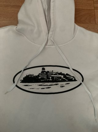 Sudadera Corteiz Blanca Talla M