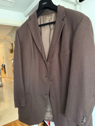 Chaqueta de lana Mirto caballero  color vino