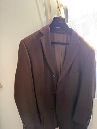Chaqueta de lana Mirto caballero  color vino